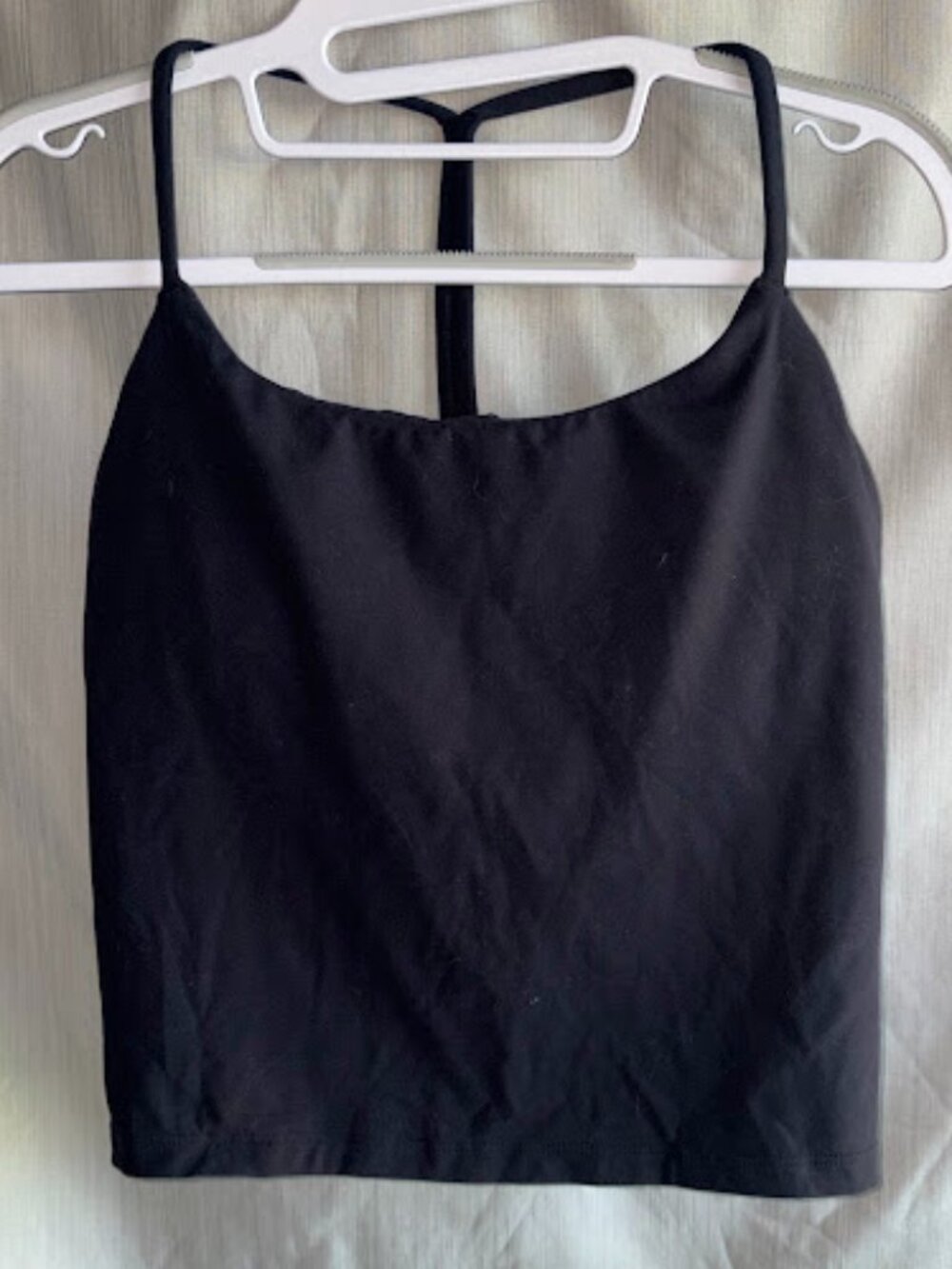 CALIA Women's Inspire T-Back Support Tank - Size Medium - Black